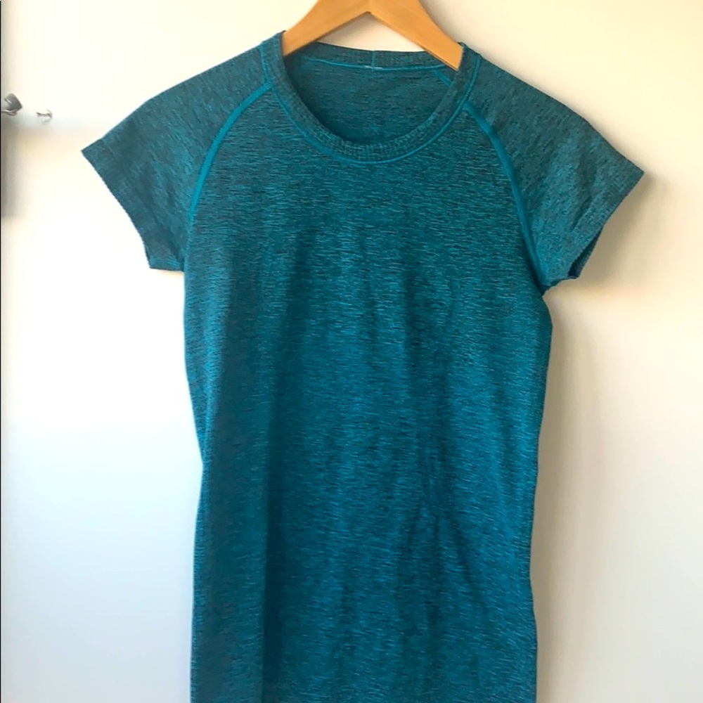 Blue swiftly tee